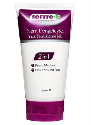 Softto Plus Reishi 2 İn 1 Yüz Temizleme Jeli 150 Ml