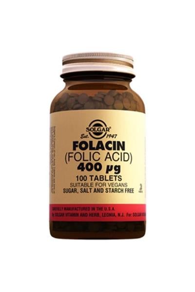 Solgar Folic Acid 400 mg 100 Tablet