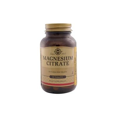 Solgar Magnesium Citrate 200 Mg 60 Tablet