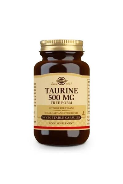 Solgar Taurin 500mg 50 Kapsül