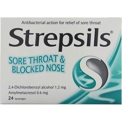 Strepsils Mentollü 24 Pastil