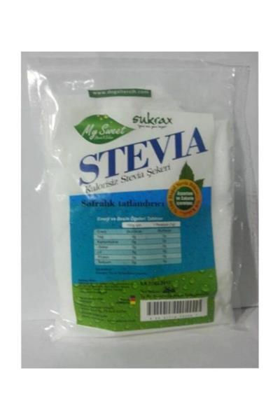 Sukrax Stevia Kalorisiz Stevia Şekeri 250 Gr Aspartan ve Sakarinsiz