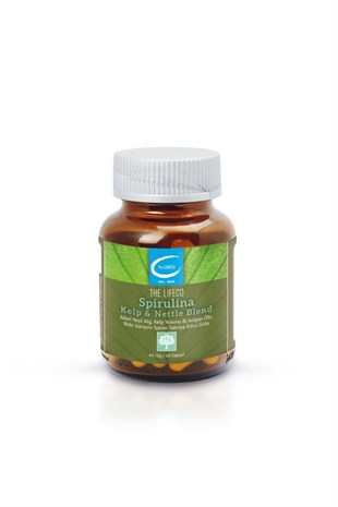 The LifeCo Spirulina Kelp Nettle 60 Kapsül