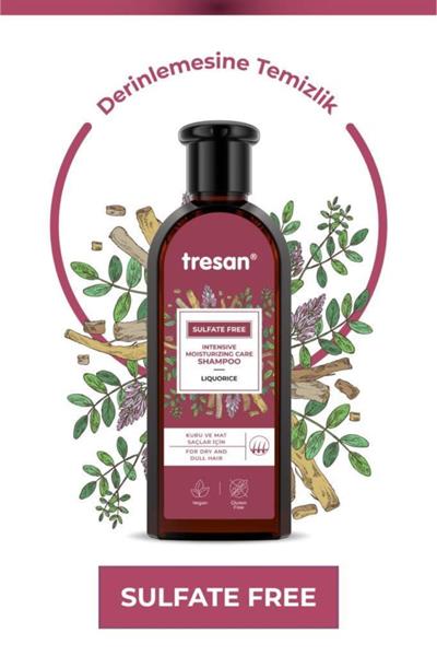 Tresan Meyan Kökü Yoğun Nemlendirici Sülfatsız Şampuanı 300 ml