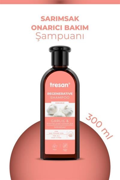 Tresan Sarımsak Şampuan 300 ml Onarıcı Bakım