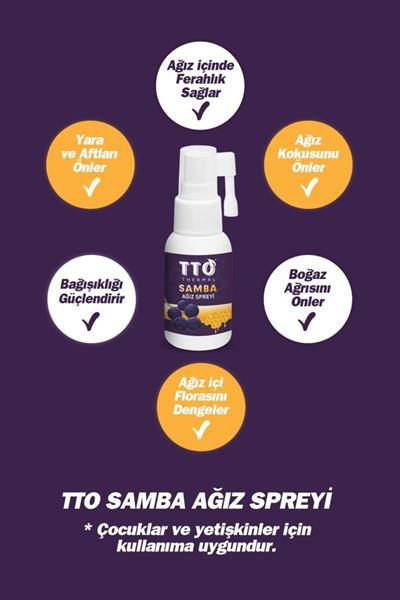Tto Samba Ağız Spreyi 30 ml