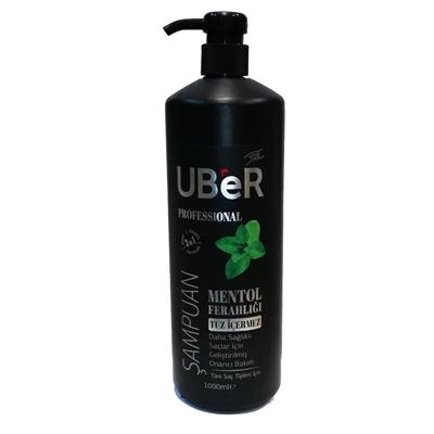 Uber Tuzsuz Şampuan Mentol Ferahlığı 1000 ml