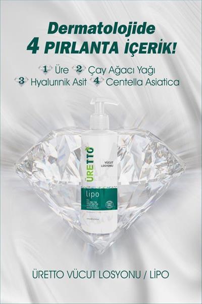 Üretto Lıpo Vücut Losyonu 200ml