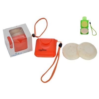 Vegalive Carry Soap Çilek Özlü Cepteki Hijyen Sabunluk Sabun