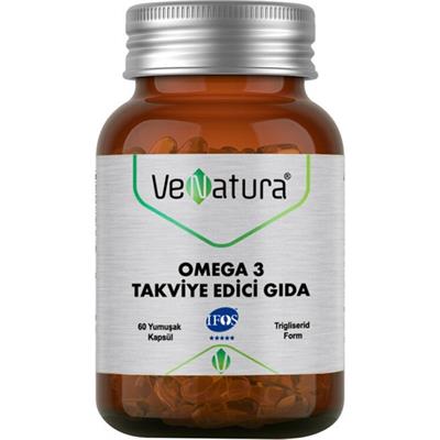 Venatura Omega 3 Takviye Edici Gida 60 Kapsül