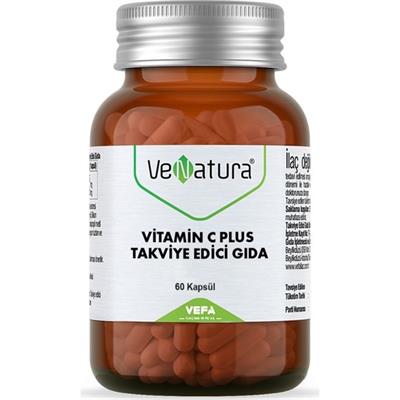 Venatura Vitamin C Plus Takviye Edici Gida 60 Kapsül