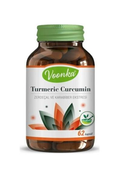 Voonka Turmeric Curcumin Zerdeçal ve Karabiber Ekstresi 62 Kapsül