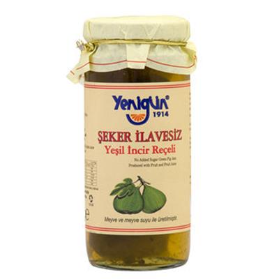 Yenigün Şeker İlavesiz Yeşil Zincir Reçeli 290 gr