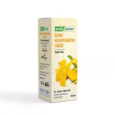 Yeşil Pazar Sarı Kantaron Yağı 50 ML