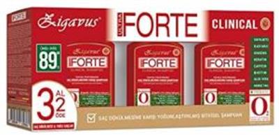 Zigavus Forte Clinical Şampuan 3 Al 2 Öde Yağlı Saçlar