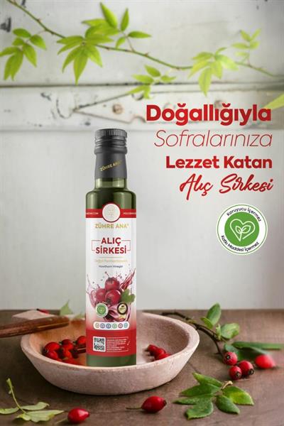 Zühre Ana Alıç Sirkesi Doğal Fermantasyon 500 Ml