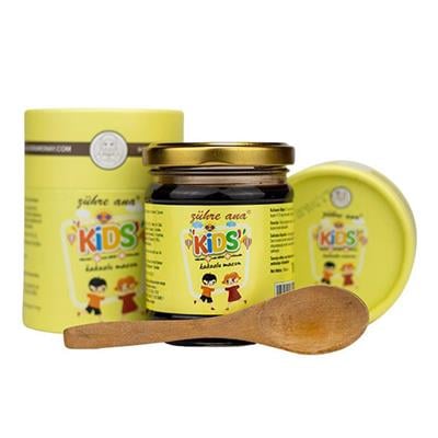 Zühre Ana Kids Arı Sütü Pekmez Bal ve Vitamin Katkılı Kakaolu Macun 240 gr