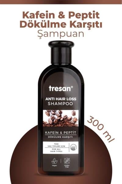 Tresan Anti Hair Şampuan Kafein Peptit 300 ml