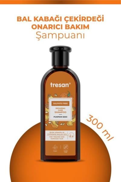 Tresan Bal Kabağı Onarıcı Sülfatsız Şampuanı 300 ml