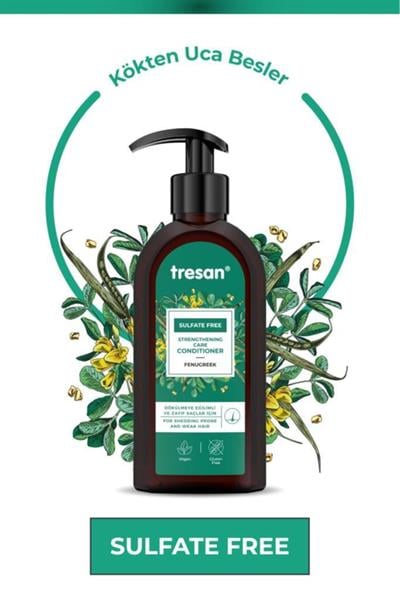 Tresan Çemen Otu Güçlendirici Sülfatsız Bakım Saç Kremi 300 ml