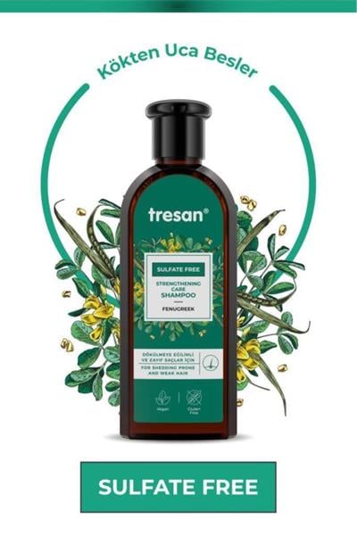 Tresan Çemen Otu Güçlendirici Sülfatsız Şampuanı 300 ml
