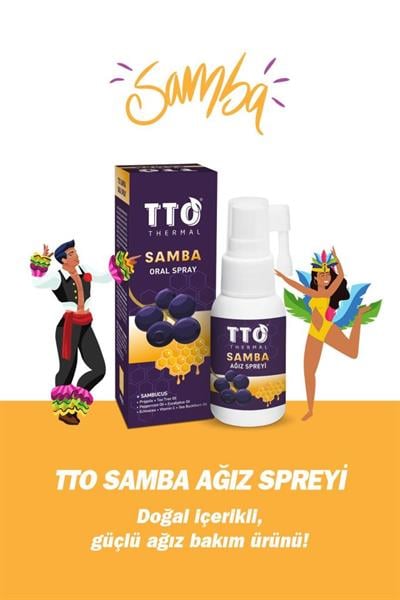 Tto Samba Ağız Spreyi 30 ml