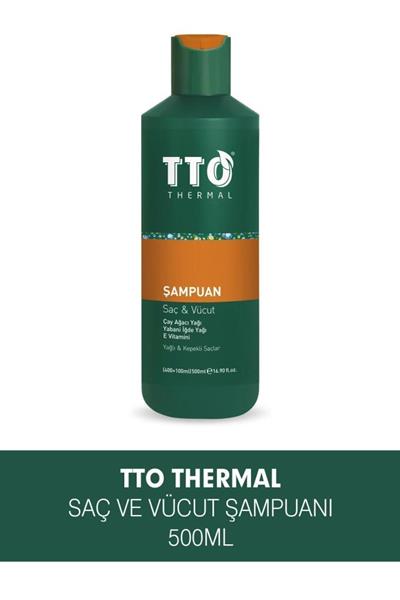 Tto Termal Saç Ve Vücut Şampuanı 500 ml 