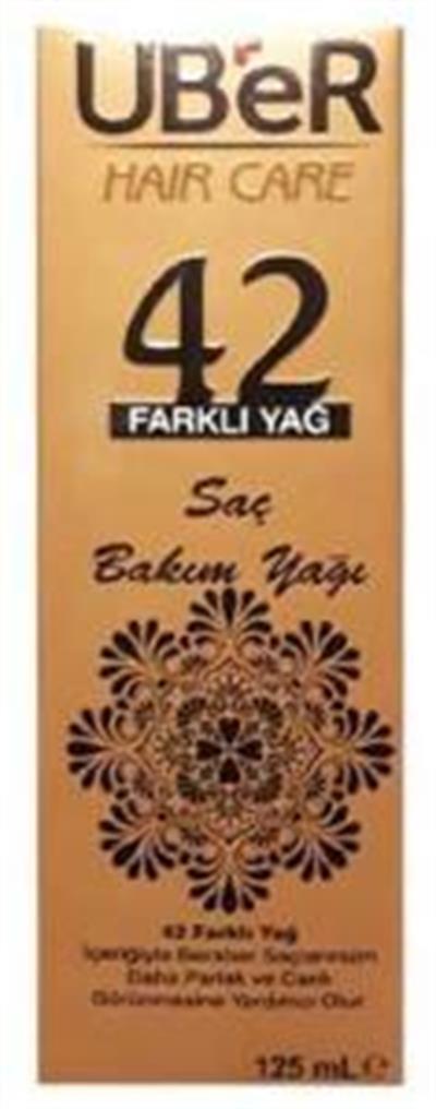 Uber 42 Bitkili Saç Bakım Yağı 125 ml