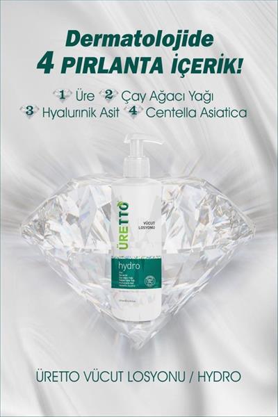 Üretto Hydro Vücut Losyonu 200ml 