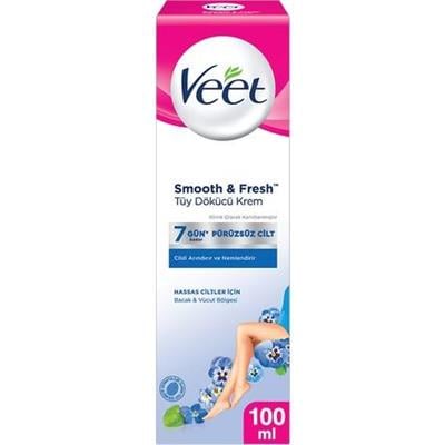 Veet Tüy Dökücü Krem Hassas Ciltler 100 Ml Yeni Koku