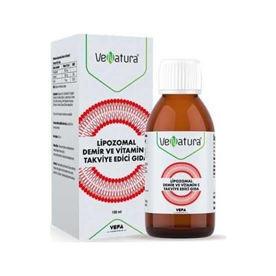 Venatura Lipozomal Demir ve Vitamin C Takviye edici 150 Ml