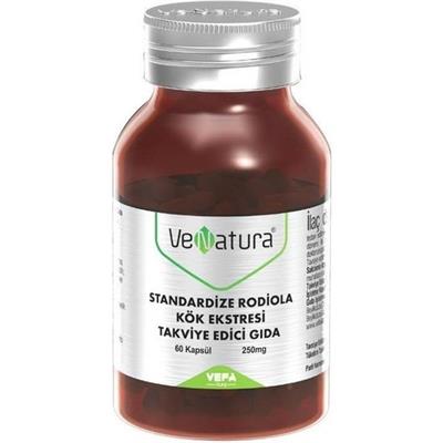 Venatura Standardize Rodiola Kök Ekstresi Takviye Edici Gida  60 Kapsül