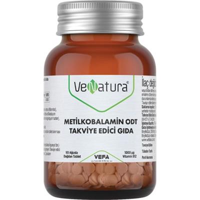 Venatura Vitamin B12 (Metilkobalamin) ODT Takviye Edici Gida 90 Tablet