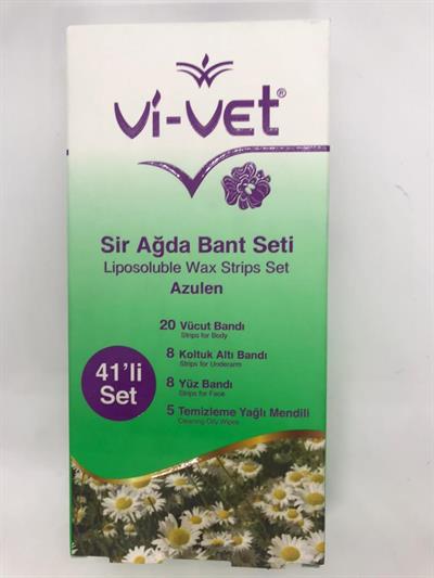 Vi-Vet Sir Ağda Bandı Bant Seti 41 li Azulen