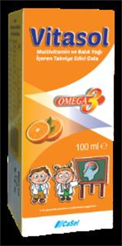 Vitasol Omega 3 Balık Yağı Şurubu 100 Ml