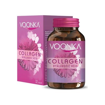 Voonka Collagen Beauty Hyaluronic Acid 32 Tablet Kollajen Kolajen
