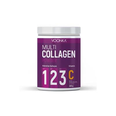 Voonka Multı Collagen Powder Tip 1 Tip 2 Tip 3 300 Gr