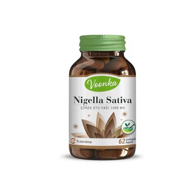 Voonka Nigella Sativa Çörek Otu Yağı 1000 Mg 62 Kapsül