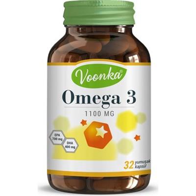 Voonka Omega 3 1100 Mg 32 Kapsül