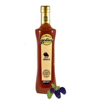 Yedier Dut Sirkesi 500 Ml Katkısız Doğal Fermente