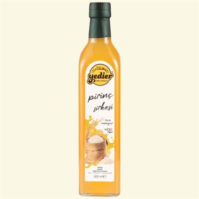 Yedier Pirinç Sirkesi 500 Ml Doğal Fermente