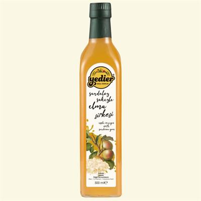 Yedier Sandaloz Sakızı Elma Sirkesi  500 Ml