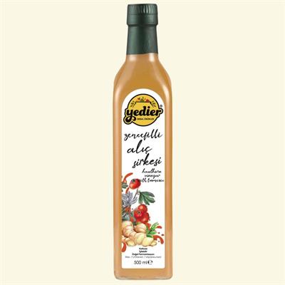 Yedier Zencefilli Alıç Sirkesi  500 Ml