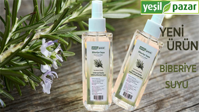 Yeşil Pazar Biberiye Suyu 150 ML