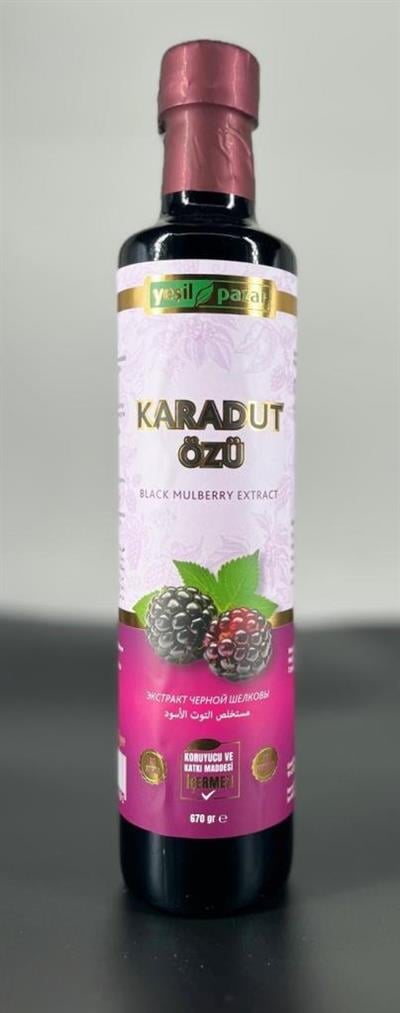 Yeşil Pazar Karadut Özü 670 Gr