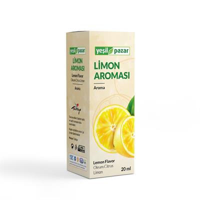 Yeşil Pazar Limon Aroması 20 ML