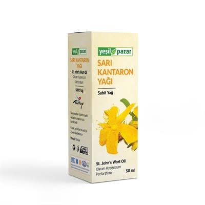 Yeşil Pazar Sarı Kantaron Yağı 50 ML
