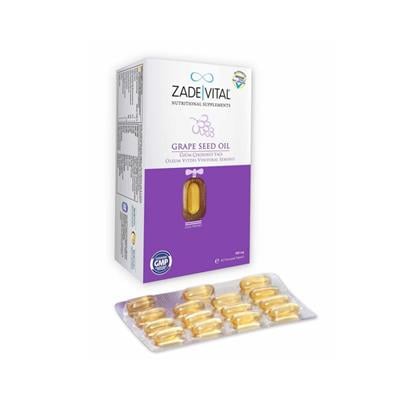 Zade Vital Üzüm Çekirdeği Yağı 60 Kapsül