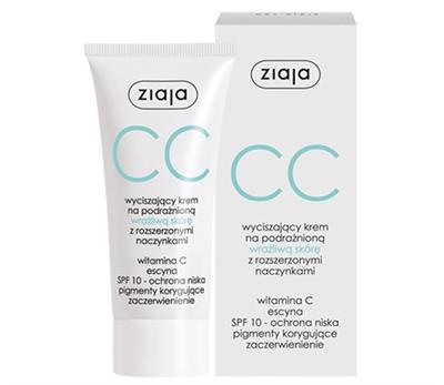 Zıaja CC Cream Spf 10 Tahriş Olmuş Hassas Cilt 50 Ml