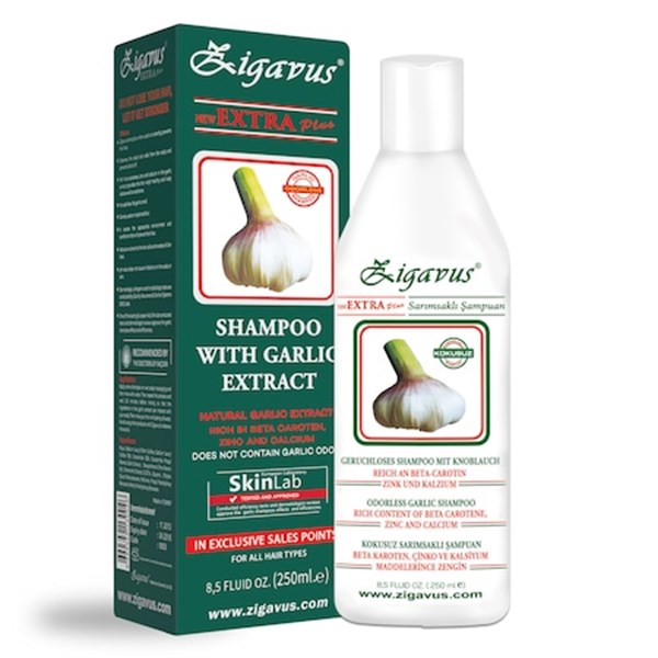 Zigavus Kokusuz Extra Plus Sarımsaklı Şampuan 250 ml